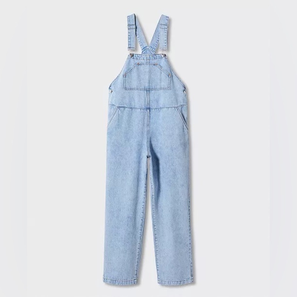 Mango Maternity Denim Dungarees